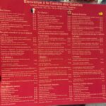 Menu La Cantine des Gazelles Marrakech August 2024 410508-051900
